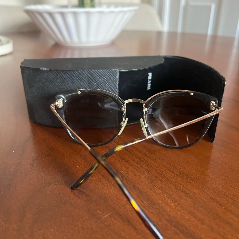Tortoise Shell Prada Sunglasses - Picture 4 of 7
